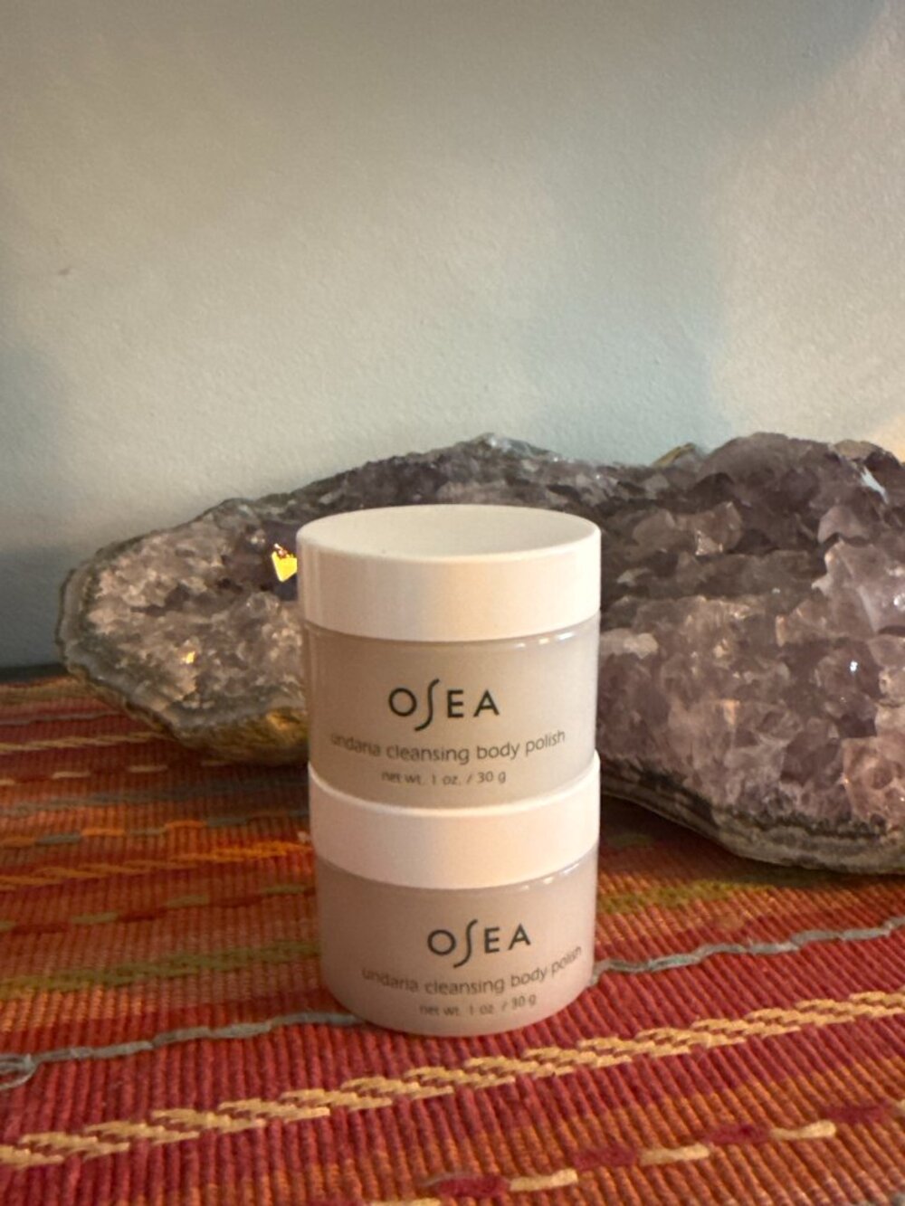 OSEA Undaria Cleansing Body Polish 1 oz – Set of 2, New Sealed